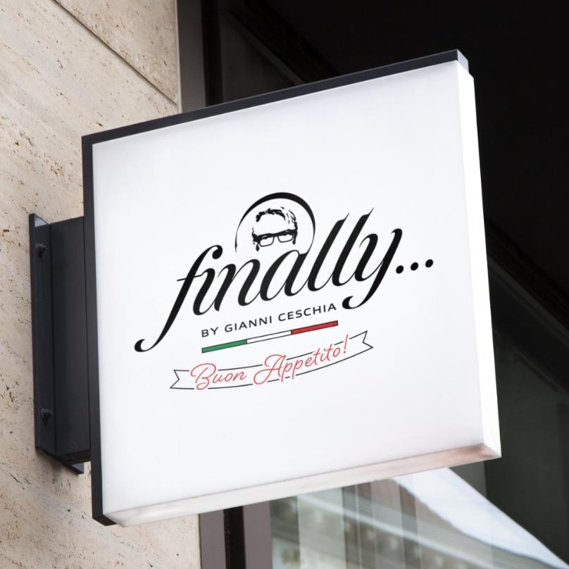 Finally Italian - Logo Mockup
