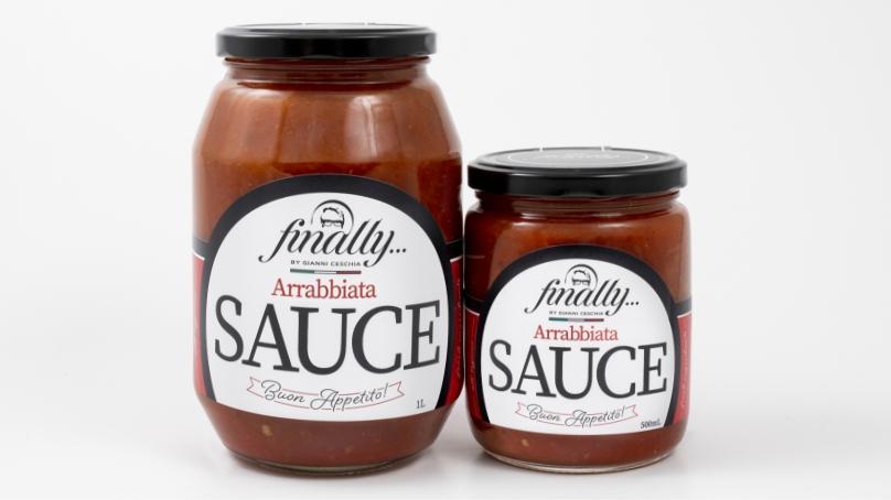 Finally Italian - Arrabbiata Sauce Bottles